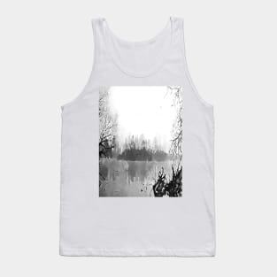 river forest landscape Tank Top